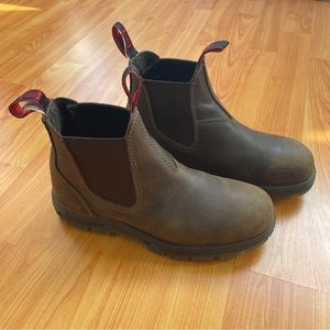 Redback Brown Leather Waterproof Boots